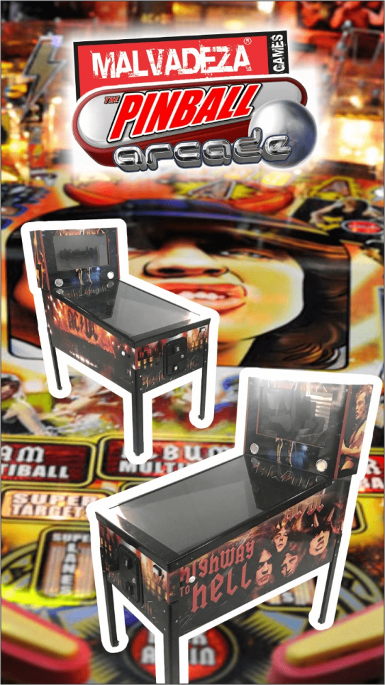 MalvadezaGames Software completo para Pinball Digital (Virtual) com